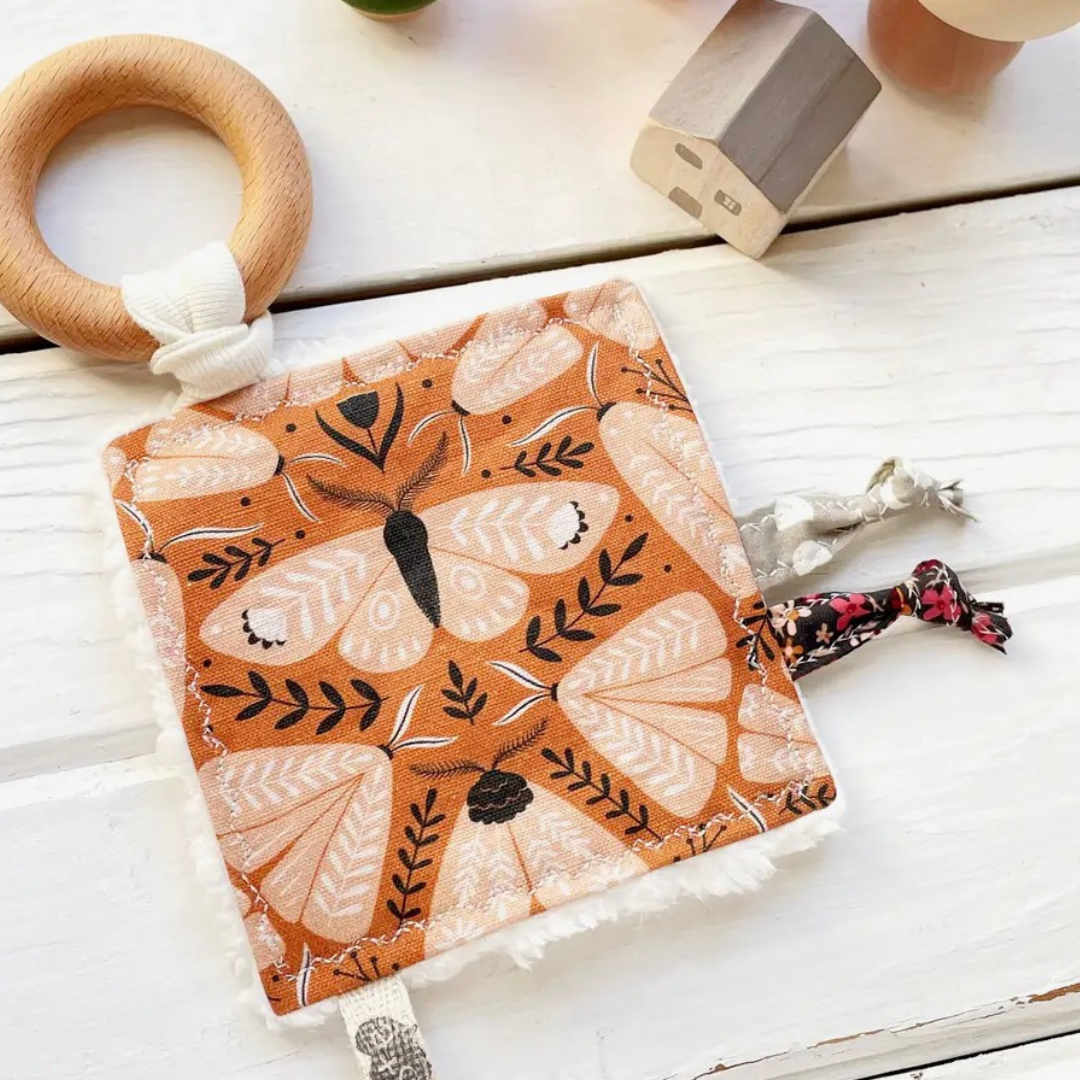 Handmade Baby Crinkle Teething Toy