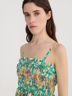 Herbalist Smocked Sundress