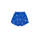 Summer Trip Jacquard Sweater Shorts