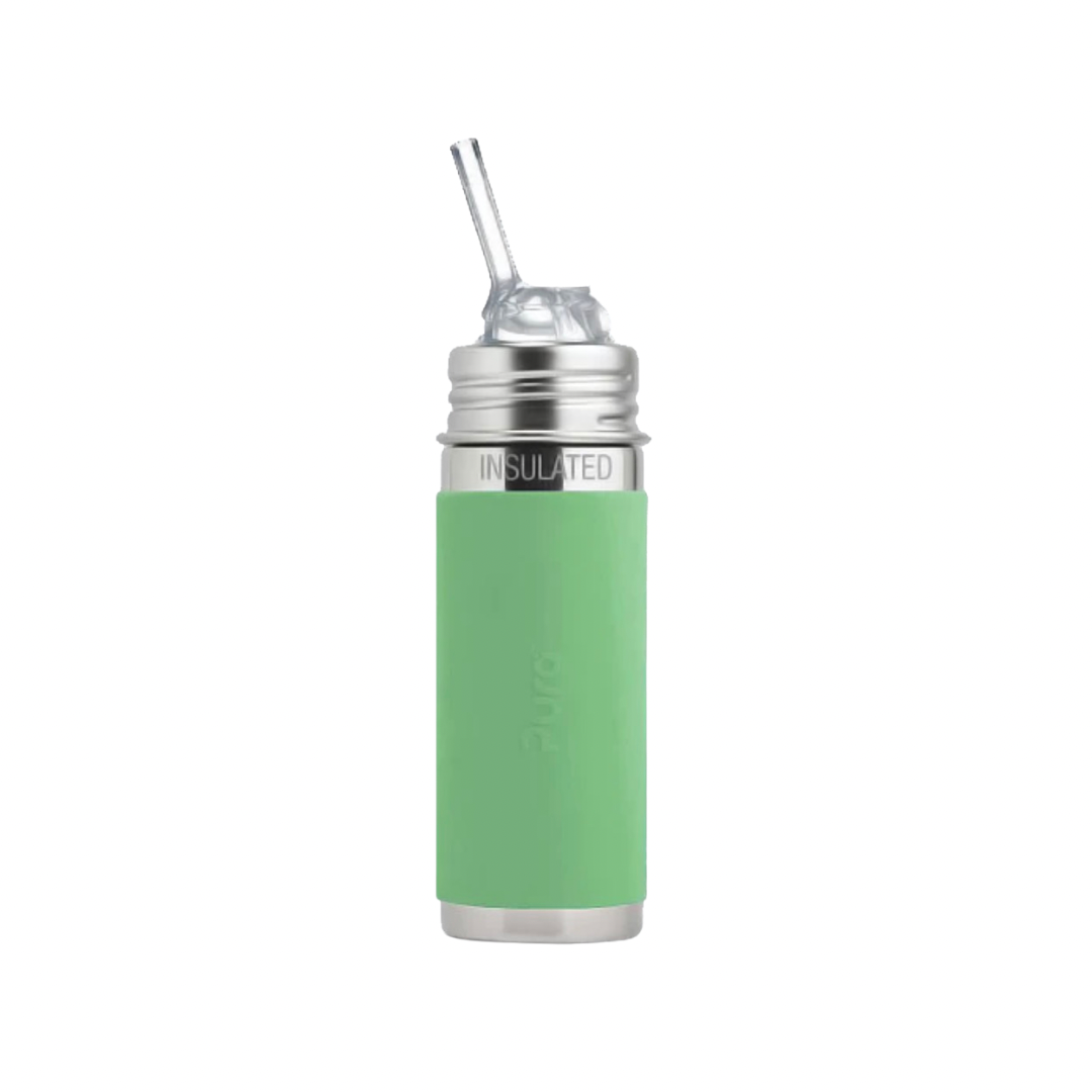 Insulated 9 oz. Straw Bottle