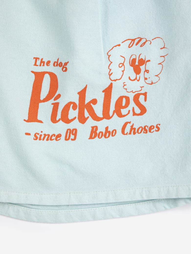 Pickles the Dog Woven Bermuda Shorts