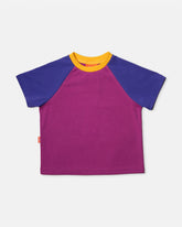 Purple Raglan T-Shirt