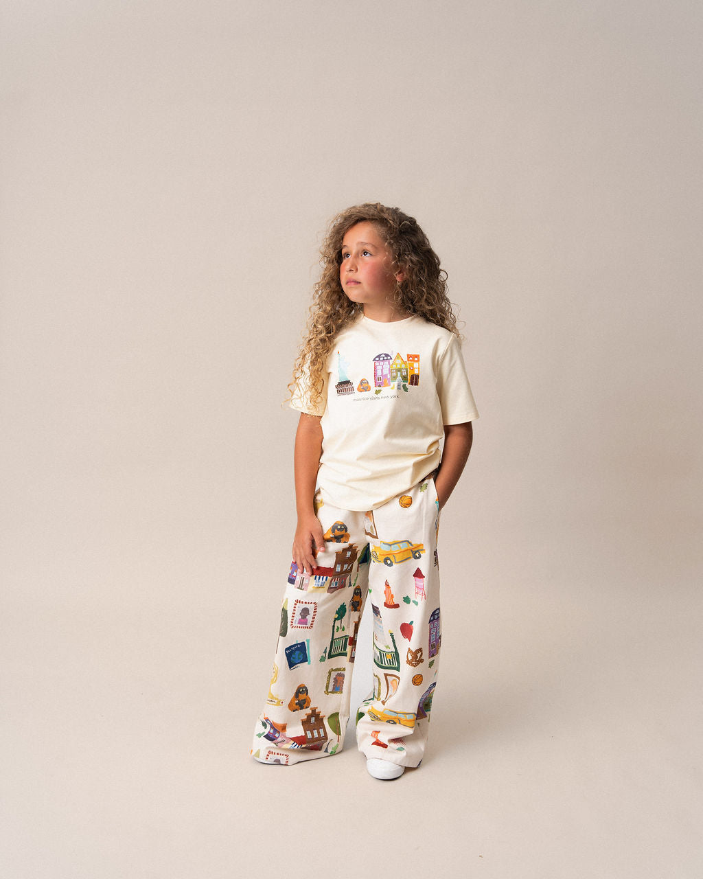 Maurice Visits New York Wide-Leg Pants