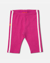3/4 Length Magenta Leggings