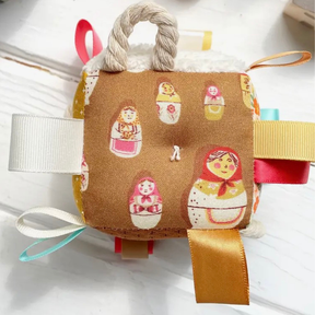 Handmade Baby Tag + Rattle Blocks