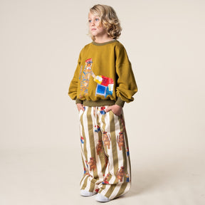 Tiger the Postie Wide Leg Pants