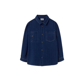 Herringbone Twill Denim Shirt