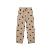 Polka Dot Twill Pants