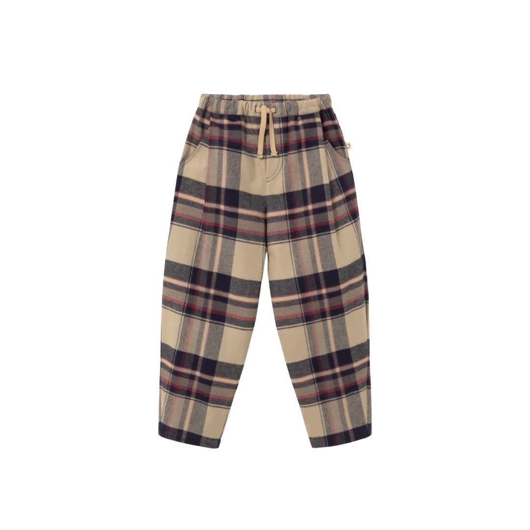 Warm Plaid Flannel Pants