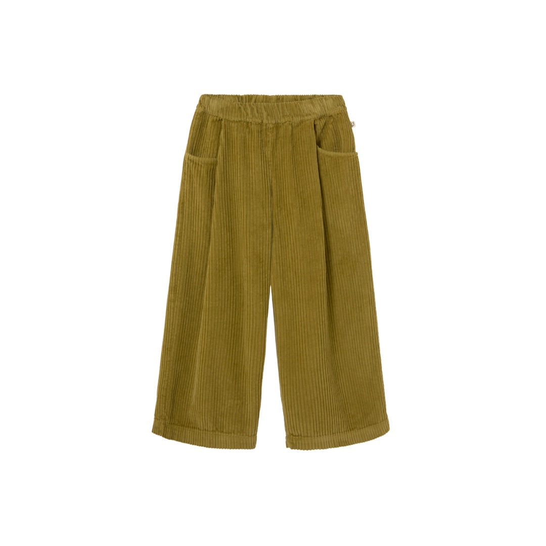 Wide Wale Corduroy Wide-Leg Pants