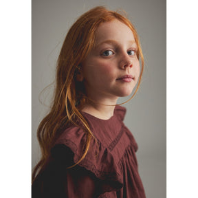 Jacquard Voile Blouse