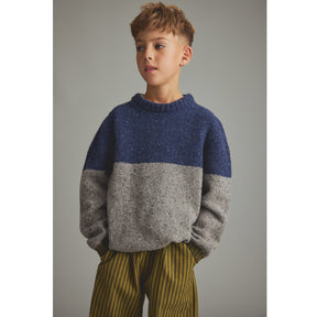 Tricot Tweed Knit Sweater