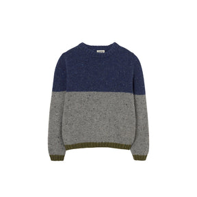 Tricot Tweed Knit Sweater