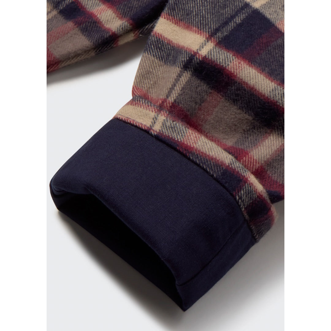 Warm Plaid Flannel Baby Pants