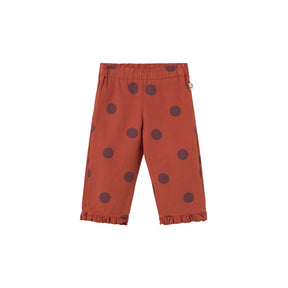 Polka Dot Twill Baby Pants