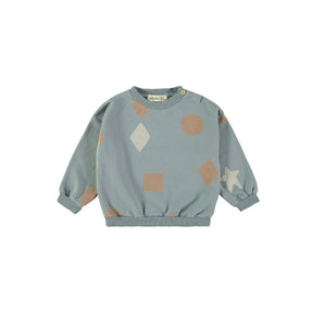 Dusty Blue Circus Sweatshirt
