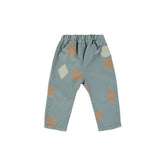 Dusty Blue Circus Corduroy Pants