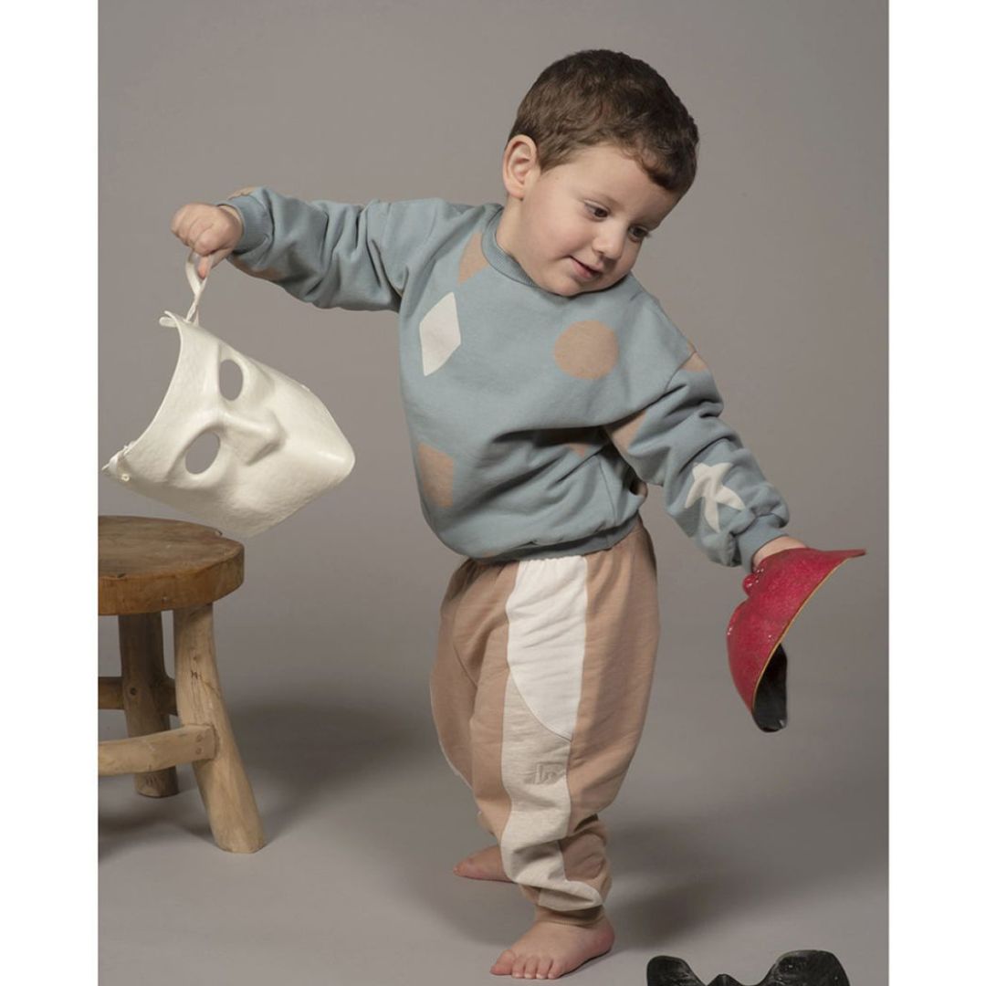 Dusty Blue Circus Sweatshirt