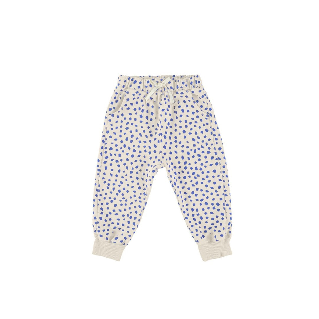Animal Print Ecru Sweatpants