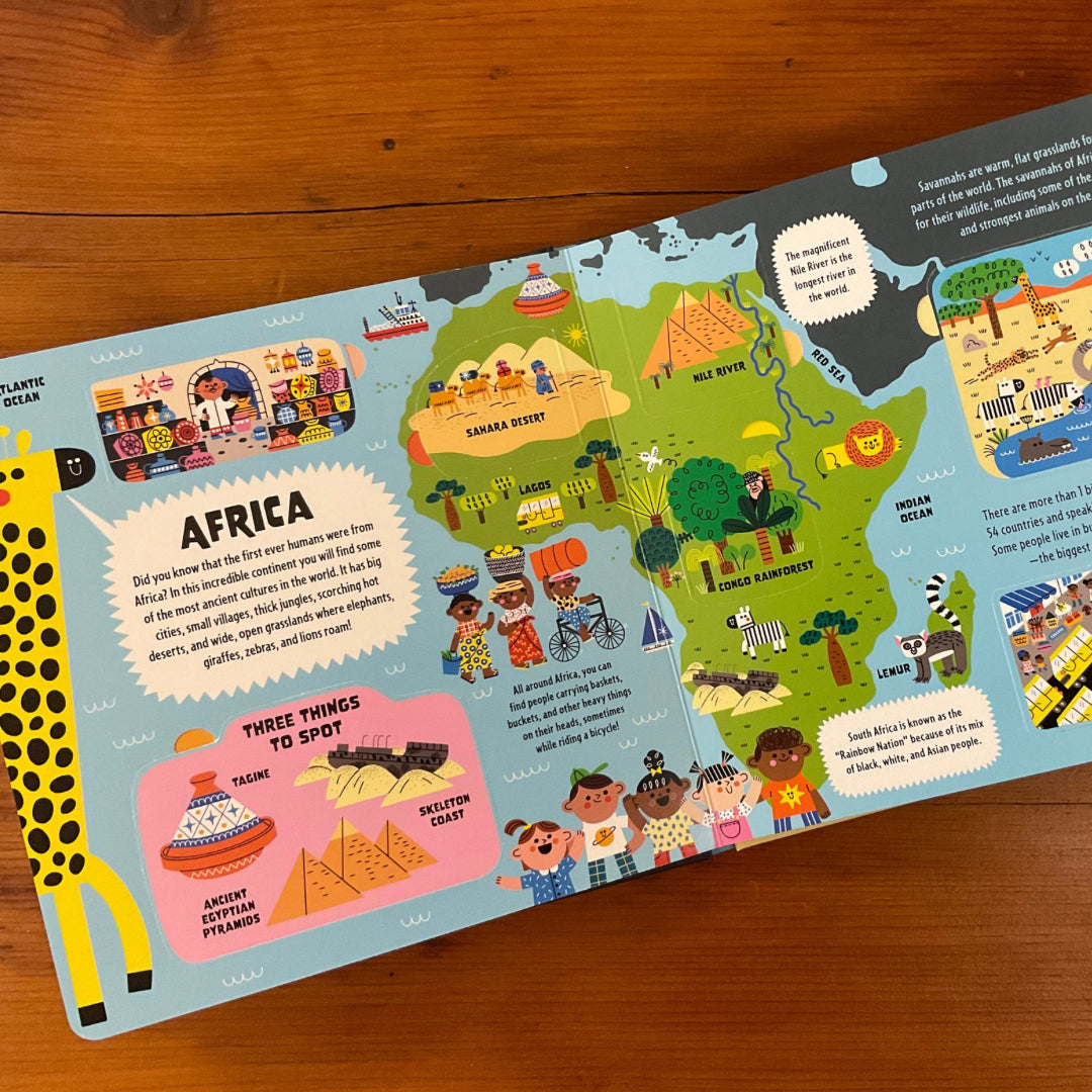 My First Lift-The-Flap World Atlas