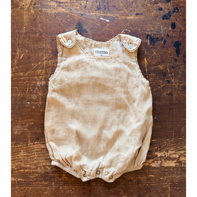Linen Baby Romper 3M