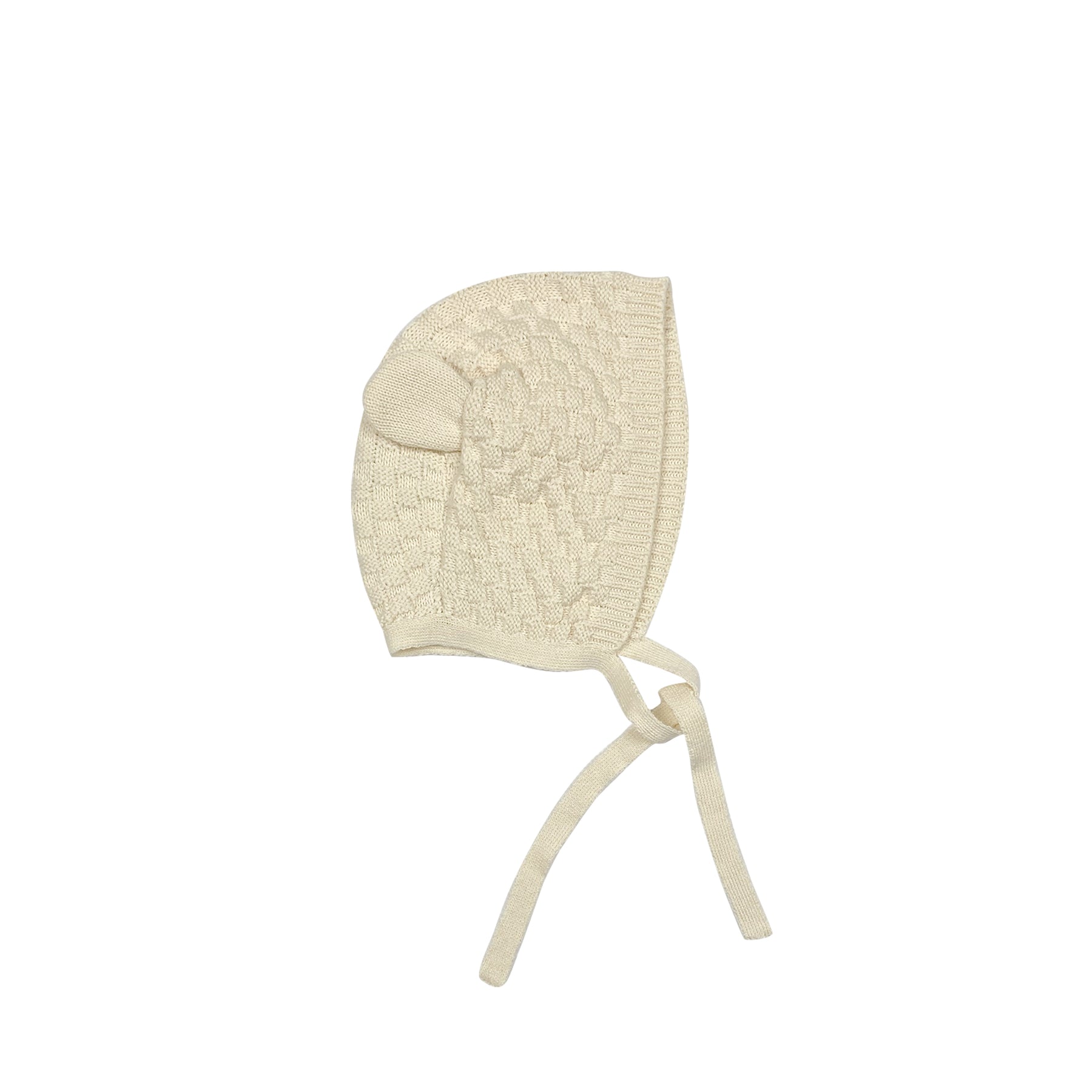 Knit Baby Bear Bonnets