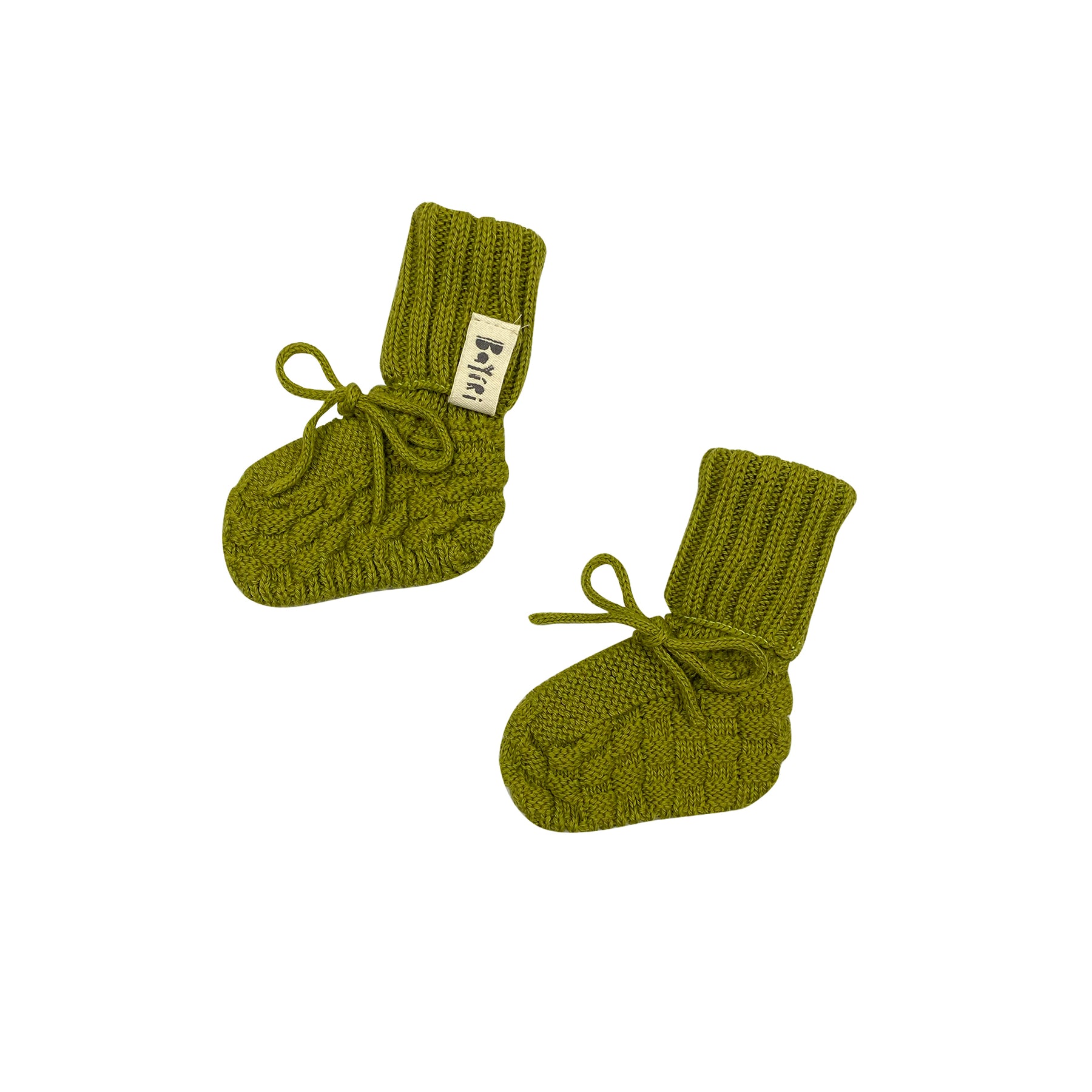 Knit Baby Booties