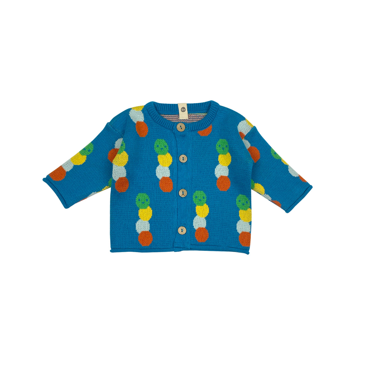 Knit Caterpillar Cardigan