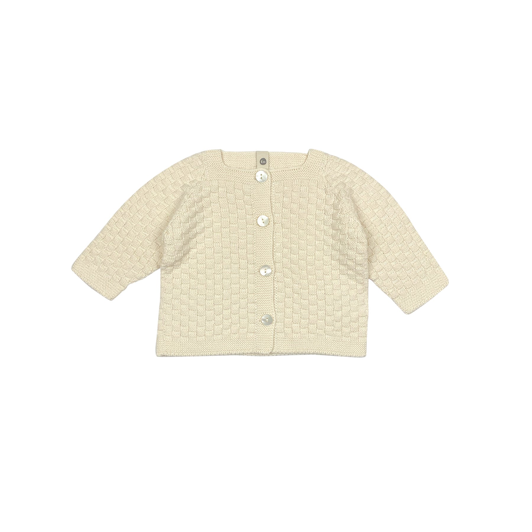 Knit Basketweave Cardigan