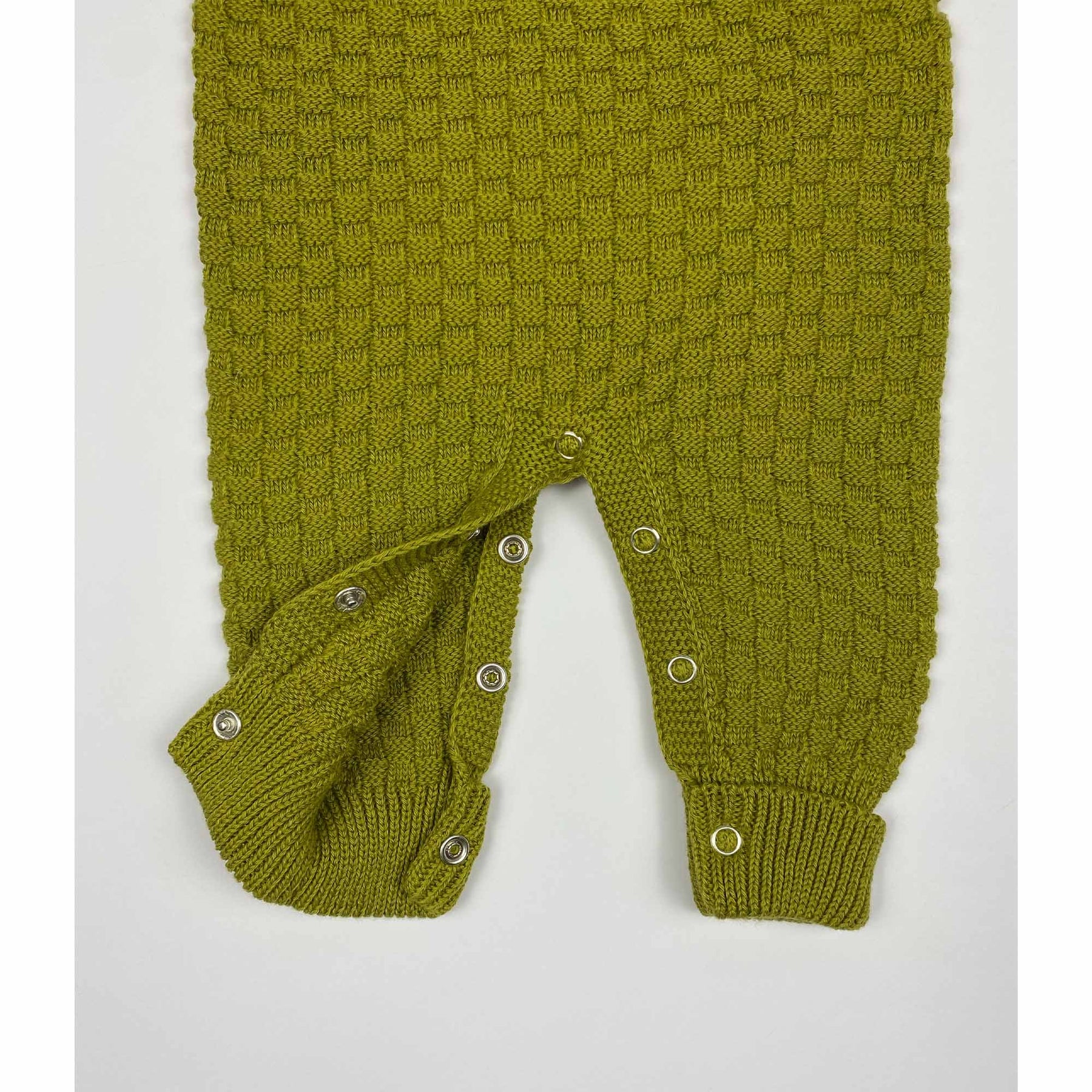 Knit Basketweave Overalls