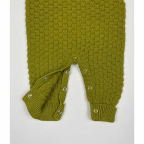 Knit Basketweave Overalls