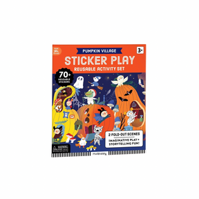Pumpkin Village Sticker Play: Reusable Activity Set