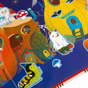 Pumpkin Village Sticker Play: Reusable Activity Set