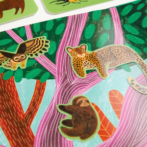 Rainforest Sticker Play: Reusable Activity Set