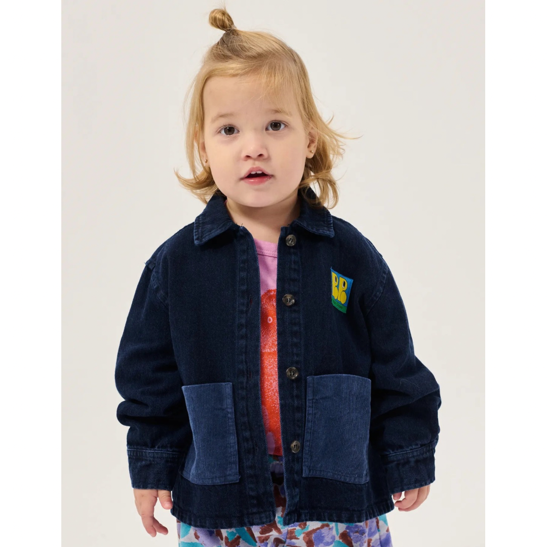 Bobo Choses Tag Denim Shirt
