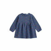 Stamp Bloom Fleece Dress