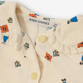 Blossoms All Over Woven Blouse