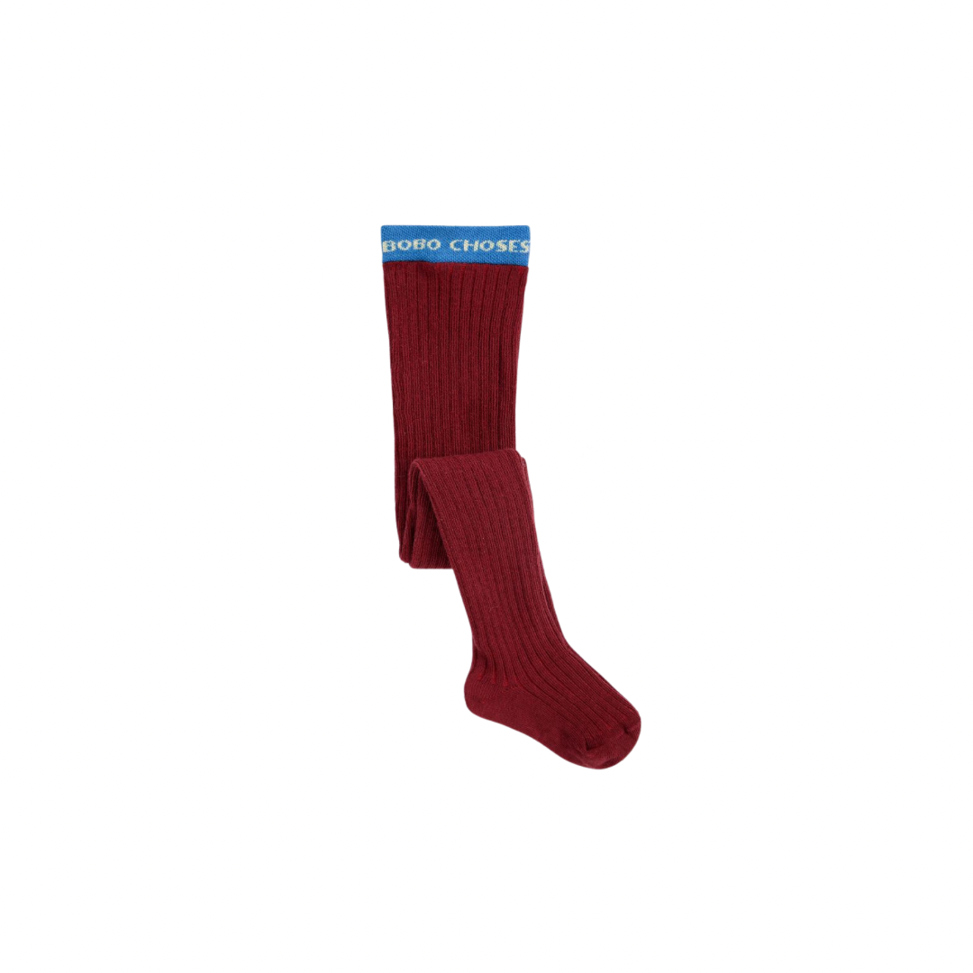 Bobo Choses Ribbed Tights
