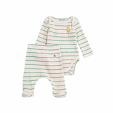 Mush Monsters Green Stripes Set