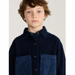 Bobo Choses Tag Denim Shirt