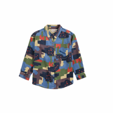 Paint Forest All Over Corduroy Shirt