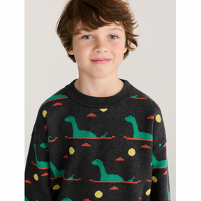 Lake Monster Jacquard Sweater