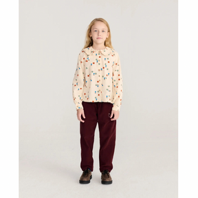 Blossoms All Over Woven Blouse