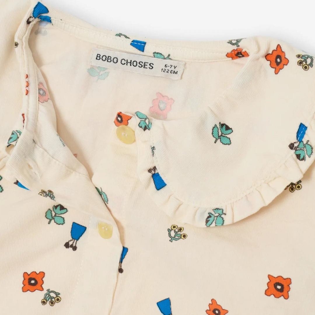 Blossoms All Over Woven Blouse