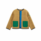 Bobo Choses Tag Light Padded Gold Jacket