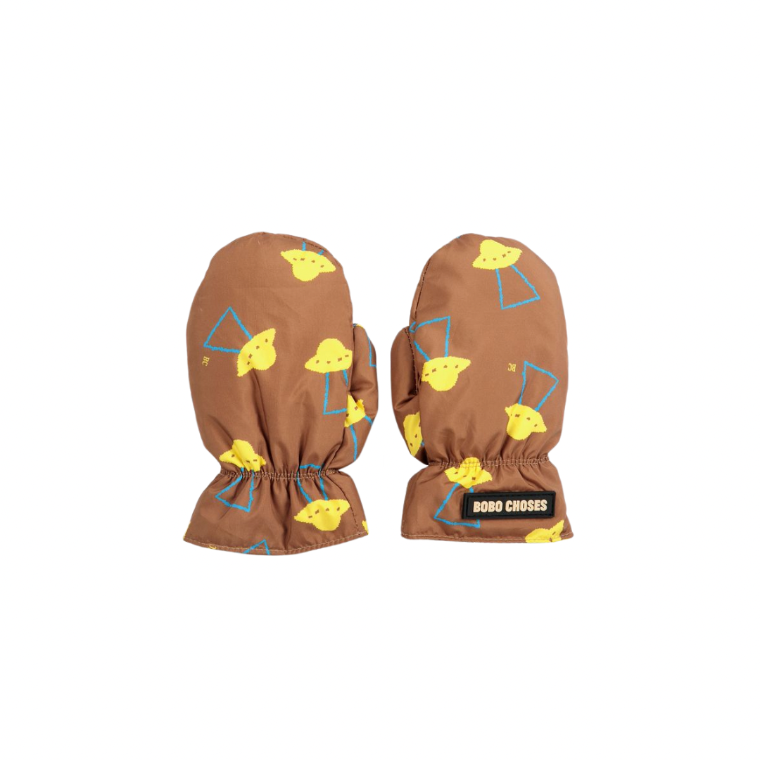 Pixel Abduction Toddler Mittens