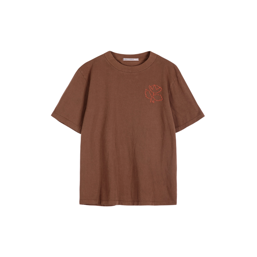 Red Vibrant Flower T-Shirt