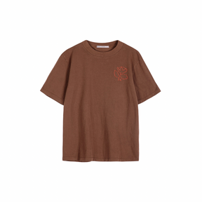 Red Vibrant Flower T-Shirt