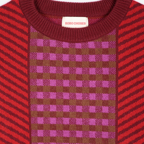 Jacquard Wool-Blend Sweater