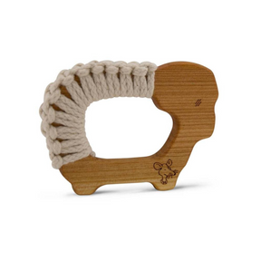 Wooden Yarn Teether - Sheep